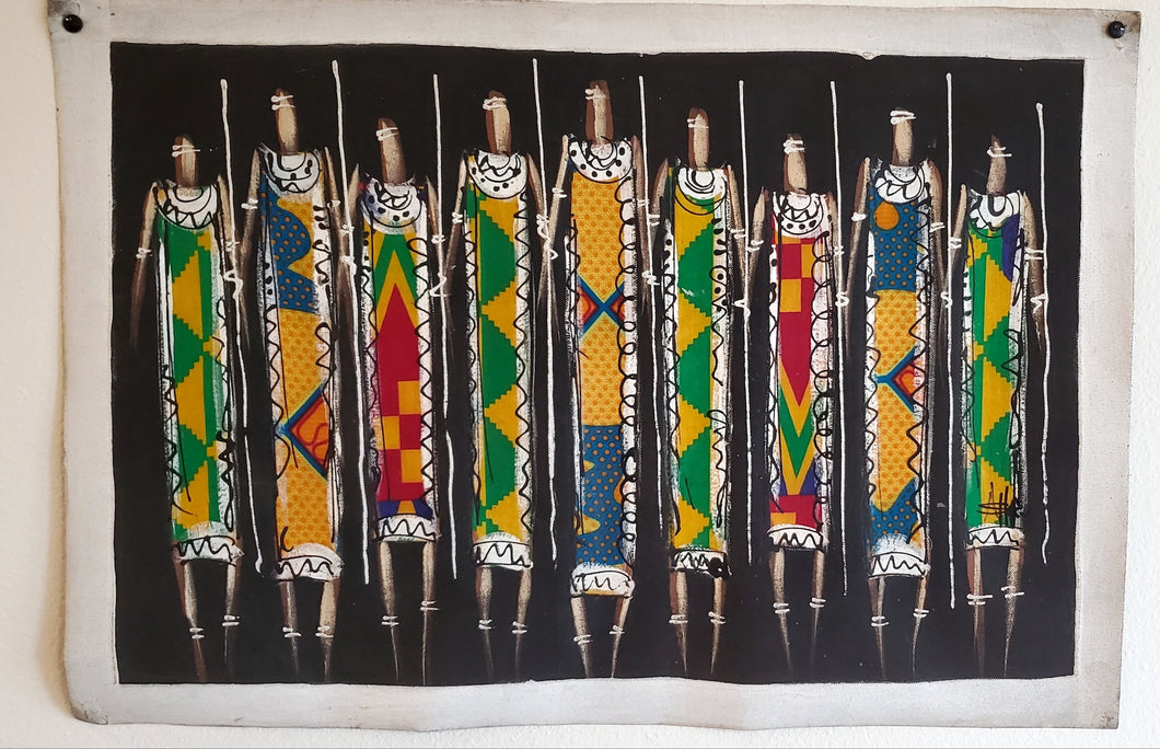 Kente Royalty Painting