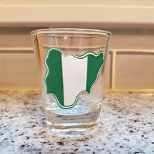 Load image into Gallery viewer, Nigeria Shot Glass
