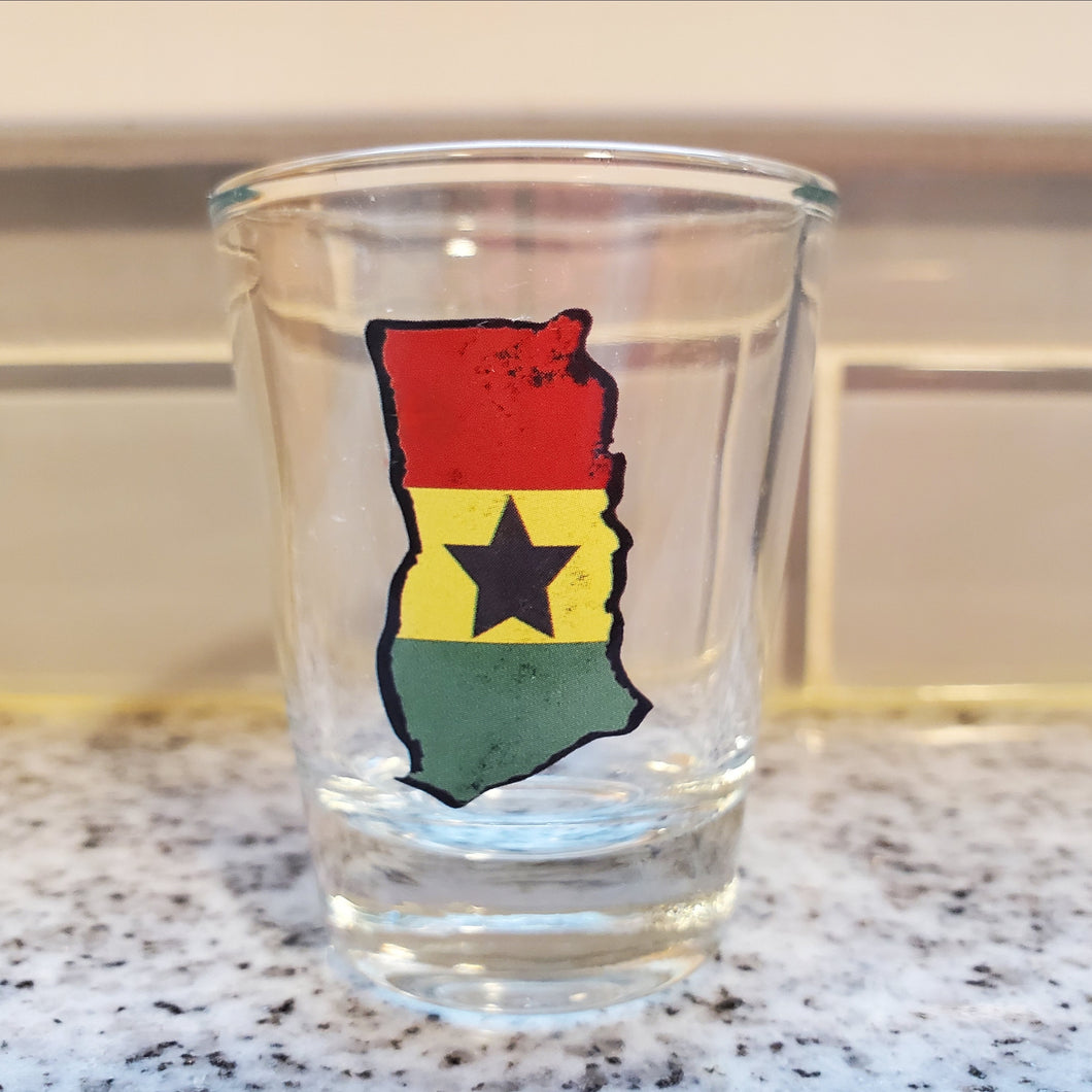 Ghana Shot Glass